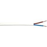  Izolirani kabel (H03VVH2-F2x0,75, 20 m, Bijele boje) Cijene