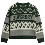 Puloverji Branded Pattern Zelena