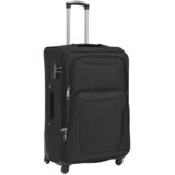  3-Dijelni Set Mekanih Kofera Crni | shoptok.hr