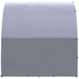 Vanjski kokošinjac 3 x 8 x 2 m od pocinčanog čelika | shoptok.hr
