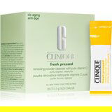 Clinique fresh pressed renewing powder cleanser posvjetljujući prašak za čišćenje lica s vitaminom c 28x5g g | shoptok.hr