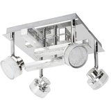 Rabalux padma spot, hrom/ kristal, led 4X5W+4X3W | Eponuda.com