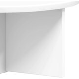  Polica na zidu 2 pcs Bijelo 38 x 19 x 19 cm Konstruirano drvo | shoptok.hr