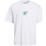Jack & Jones Majice s kratkimi rokavi - Bela Cene
