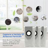 INORCO 6-delna zamenjava za vrečko za prah robotskega sesalnika V12, netkana vrečka za prah za smeti, (21991498) | Shoptok.si