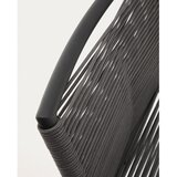 Kave Home Crna metalna vrtna barska stolica Culip – | shoptok.hr