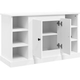  Komoda bijela 100 x 35,5 x 60 cm od konstruiranog drva | shoptok.hr