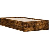  Okvir kreveta s ladicama boja hrasta 100x200 cm | shoptok.hr