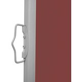  Uvlačiva bočna tenda za terasu 140 x 1200 cm smeđa | shoptok.hr