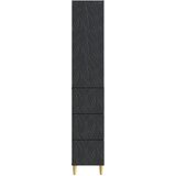  Set ormara 2 pcs Crna 33 x 34,5 x 90 cm Konstruirano drvo | Eponuda.com