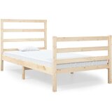 The Living Store Posteljni okvir iz trdne borovine 90x190 cm - Posteljni Okvir, (21525363) | Shoptok.si