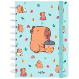 LOVELY STORY Bilježnica A4 Capibara Bubble Tea, 100 listova na kvadratiće Cijene