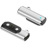INF Magnetni polnilni adapter združljiv z MOJO2 slušalkami, 4PIN aluminij (2-pack) Silver, (5000276715) | Shoptok.si