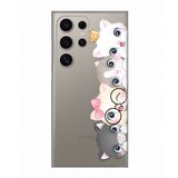torbica silikonska print skin za samsung S928B galaxy S24 ultra cats