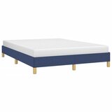  Okvir za krevet bez madraca plavi 140 x 190 cm od tkanine | shoptok.hr