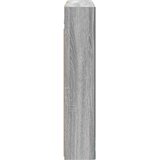  Kupaonski ormar s ogledalom Zidne Siva Sonoma 80 x 14.5 x 70 cm | shoptok.hr