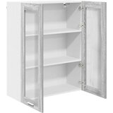 Viseći ormarić s policom Riga Siva Sonoma 80 x 31 x 100 cm | shoptok.hr