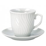 Ad trend Set skodelica za čaj s podstavkom / 6 kos / bela / porcelan, (20928713) | Shoptok.si