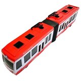  Zglobni autobus s pogonom na trenje - crveno/bijeli | Shoptok.si