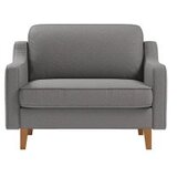 Atelier Del Sofa Fotelja Robin Dvosjed, siva | Eponuda.ba
