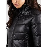 Calvin Klein Jeans Prehodna jakna črna / bela | Shoptok.si