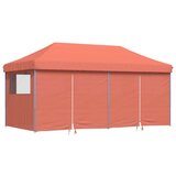 Šator za svadbe - šator za zabave Terakota 292 x 580 x 315 cm Oxford tkanina - Terakota s 4 bočna zida Da | shoptok.hr