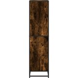 vidaXL Ormarić za knjige boja dimljenog hrasta 40x35x139 cm drveni | shoptok.hr