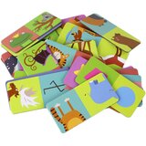 Logic Game Double-Sided Domino Animals Puzzle 10cm x 5cm 28 Pieces. | shoptok.hr