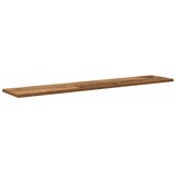 Police za knjige 4 pcs Smeđa 100 x 20 x 1,5 cm | shoptok.hr