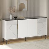 Hanah home Konzolni sto Dora, 150x75x36 cm, Bijela | Eponuda.ba