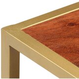  Stolić za kavu 90 x 50 x 40 cm od masivnog drva bagrema | shoptok.hr