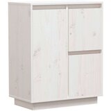 Komoda bijela 60 x 34 x 75 cm od masivne borovine | shoptok.hr