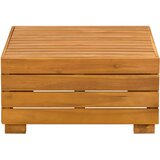  Vrtni bočni stol Čvrsto drvo akacije Smeđa 60 x 60 x 30 cm - stol Smeđa | shoptok.hr