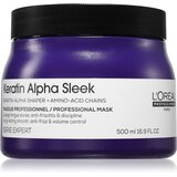L´Oréal Paris Serie Expert Keratin Alpha Sleek hranilna maska za gladek videz las 500 ml Cene