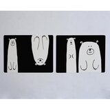 Madre Selva Komplet 2 pogrinjkov Little Nice Things Bears Cene