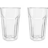 1x2 double walled latte macchiato glass LV01516