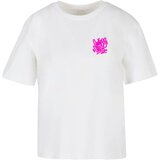 Miss Tee Women's T-shirt with inscription - white Cene
