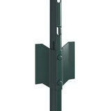  Stup za ogradu 5 pcs Zelena 120 cm Čelik | shoptok.hr