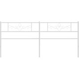  Metalno zamjensko uzglavlje bijelo 193 cm | shoptok.hr