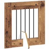  Vrata za pse z stojali 2 pcs Star les 60 x 60 cm Inženirski les, (5000232707) | Shoptok.si