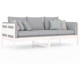  Dnevna postelja bela trdna borovina 90x200 cm, (20723582) | Shoptok.si