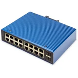 Industrial 16+2 -Port L2 managed Gigabit Ethernet Switch