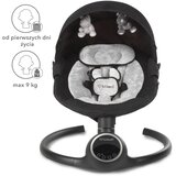 Kidwell Električna dječja ležaljka REVE 2-u-1 crna | shoptok.hr