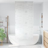  Roleta za tuš 120 x 240 cm s natpisom Splash | shoptok.hr