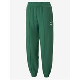 Puma Dark Green Womens Sweatpants - Women