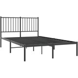 Metalni okvir za krevet s uzglavljem crni 120x190 cm | Eponuda.ba