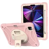 Ohišje za iPad Air 4/5 10,9" s stojalom in držalom za pisalo Roza, (22025473)