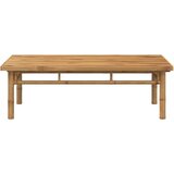 vidaXL Klubska mizica 110x55x35 cm bambus | Shoptok.si