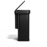 simplehuman Crna beskontaktna željezna kanta za smeće 58 l Sensor – | shoptok.hr