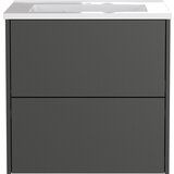 Germania Antracitno sivi zidni ormarić za ispod umivaonika u mat dekoru 61x61 cm Bodera – | shoptok.hr